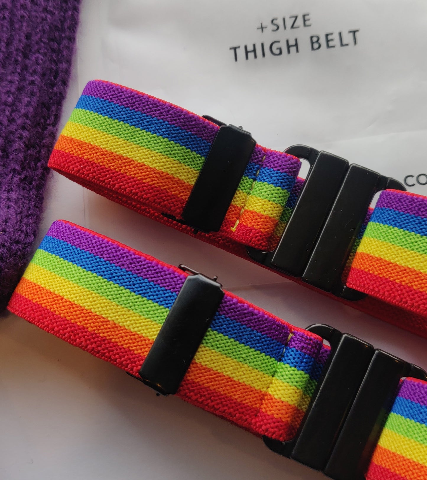 Thigh Belt - Rainbow