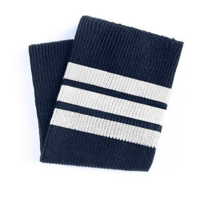 Faded Navy & White Stripes